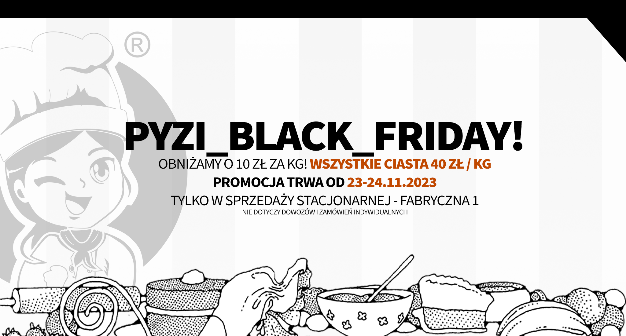 Black Friday 2023 w PyziPyzi 23-24.11 – szczegóły promocji