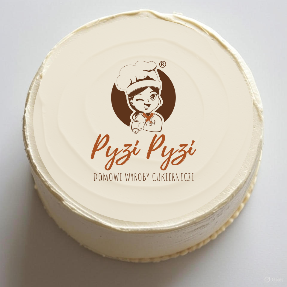 Własny opłatek cukrowy/waflowy na tort