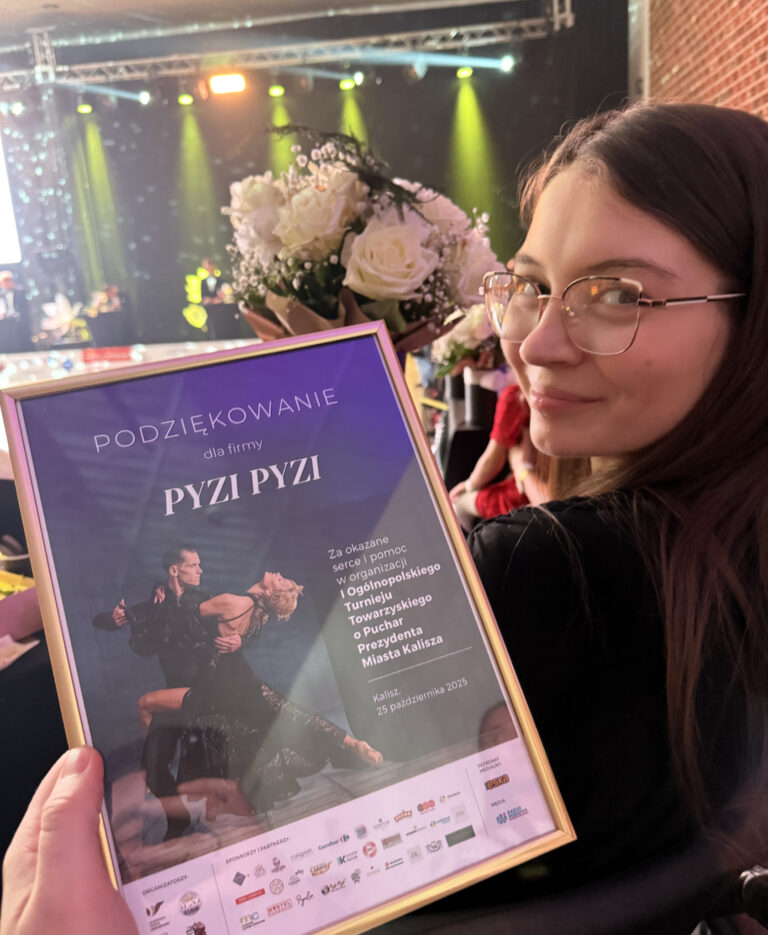 PyziPyzi sponsorem I Ogólnopolskiego Turnieju Tańca Towarzyskiego o Puchar Prezydenta Miasta Kalisza
