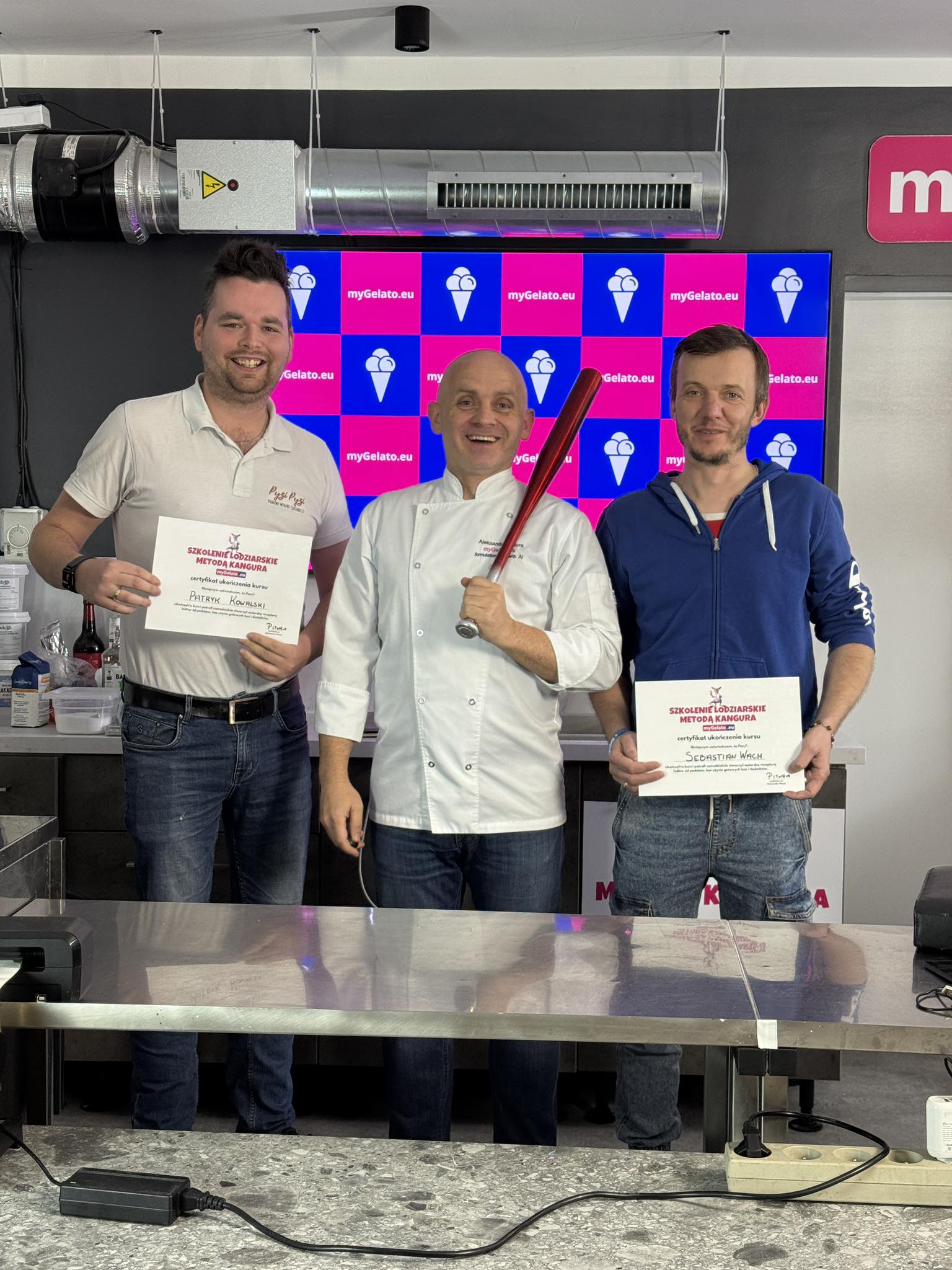 Szkolenie lodowe u Aleksandra Pitury